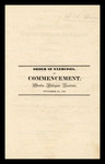 Oberlin Collegiate Institute Commencement 1839 by Oberlin Collegiate Institute