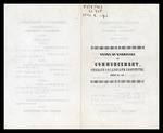 Oberlin Collegiate Institute Commencement 1846 by Oberlin Collegiate Institute