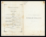 Oberlin College Commencement 1852