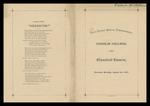 Oberlin College Commencement 1875