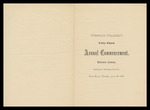 Oberlin College Commencement 1886