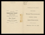 Oberlin College Commencement 1887 by Oberlin College
