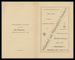 Oberlin College Commencement 1889