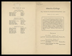 Oberlin College Commencement 1904