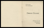 Oberlin College Commencement 1906
