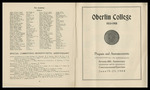 Oberlin College Commencement 1908