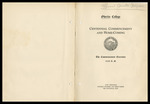Oberlin College Centennial Commencement 1933