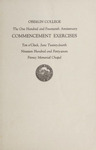 Oberlin College Commencement 1947