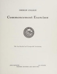 Oberlin College Commencement 1962