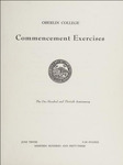 Oberlin College Commencement 1963