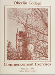 Oberlin College Commencement 1989