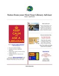 FYLA Newsletter, Issue 7, April 2016 by Oberlin College Libraries