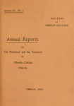 Annual Reports 1900-1901 by Oberlin College