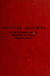 Annual Reports 1904-1905 by Oberlin College