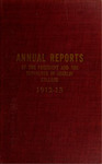 Annual Reports 1912-13