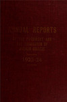 Annual Reports 1923-1924 by Oberlin College