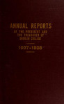 Annual Reports 1937-1938 by Oberlin College