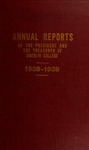 Annual Reports 1938-1939
