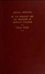 Annual Reports 1954-1955
