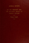 Annual Reports 1964-1965