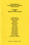 Touching the Sun: Contemporary Afro-American Women Writers by Oberlin College Library and Ward M. Canaday Center for Special Collections