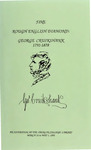 Fine Rough English Diamond: George Cruikshank 1792-1878
