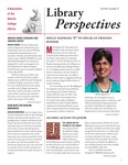 Library Perspectives, Issue 47, Fall 2012